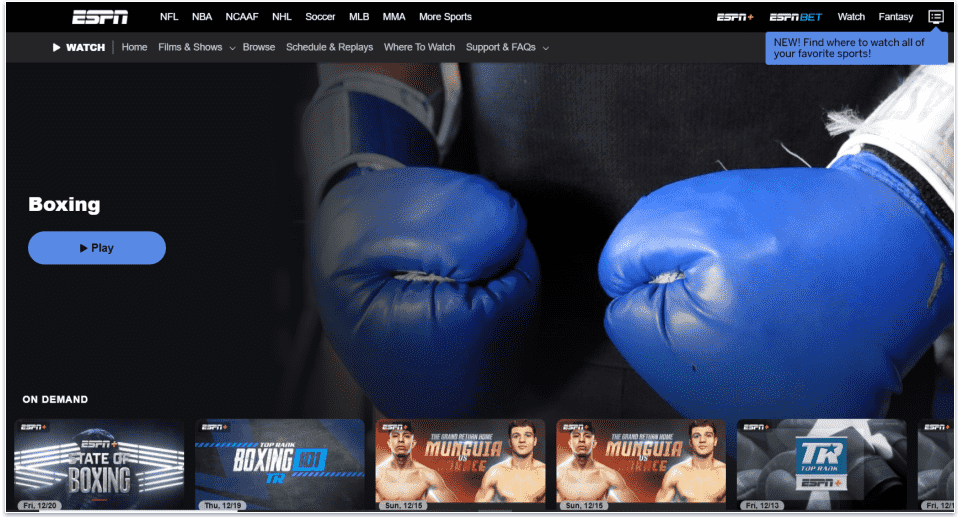 7 Best Boxing Streaming Sites in 2025