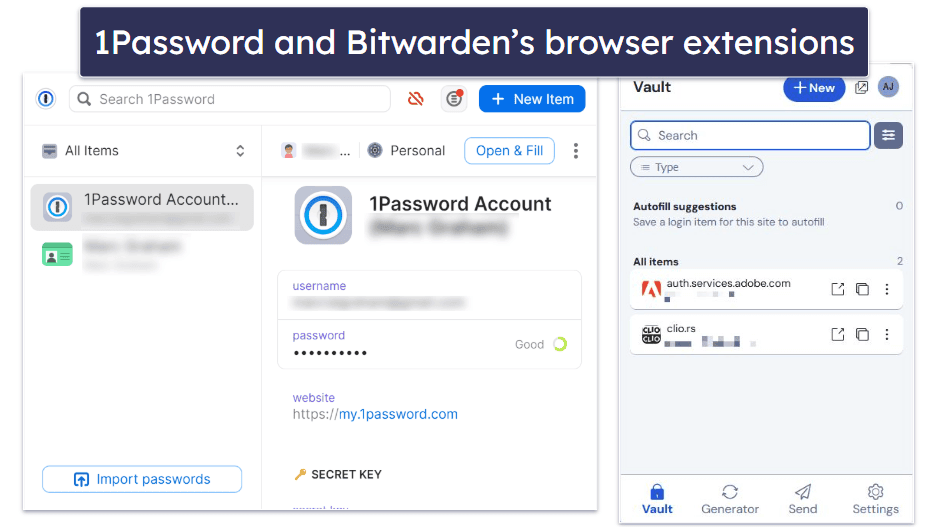 Apps &amp; Browser Extensions — 1Password’s Interface is More Intuitive