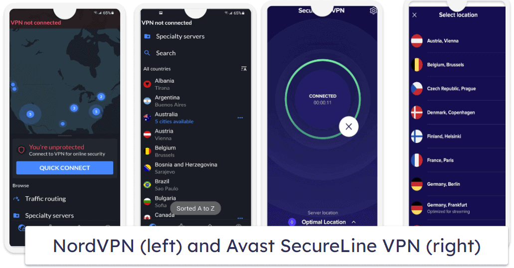 Apps &amp; Ease of Use — Both VPNs Are User-Friendly