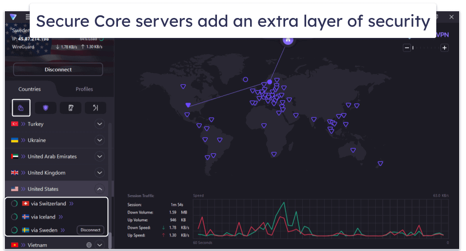 🥉3. Proton VPN — Privacy-Friendly VPN With a Great Free Plan