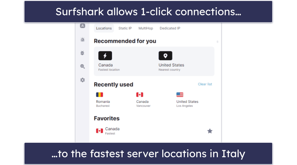 5. Surfshark — Great VPN for Beginners