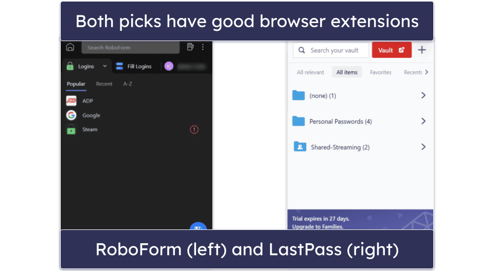 Apps &amp; Browser Extensions — RoboForm’s Extensions Are Highly Intuitive