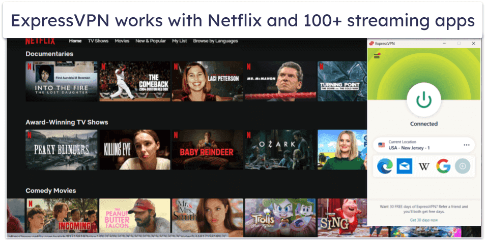 Streaming — ExpressVPN Has Better Streaming Support