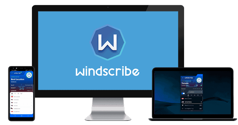 5. Windscribe — Great Free VPN for Streaming &amp; Torrenting in Europe