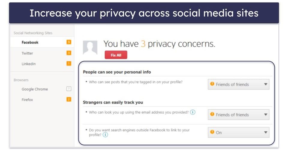 9. Trend Micro — Excellent Privacy Scanner for Social Media Accounts