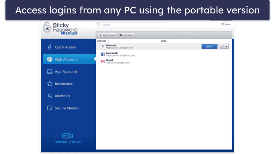 5. Sticky Password — Beginner-Friendly With Several Data Sync Options