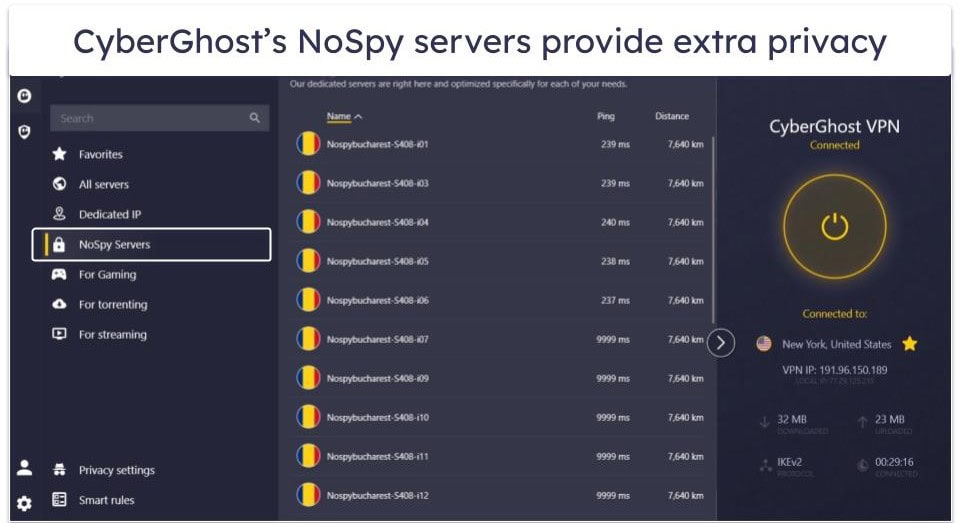 Extra Features — NordVPN Wins This Round