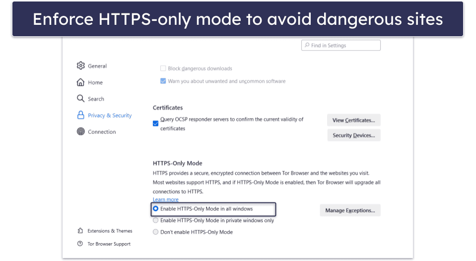 How to Stay Safe While Using Tor