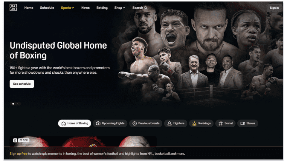 7 Best Boxing Streaming Sites in 2025